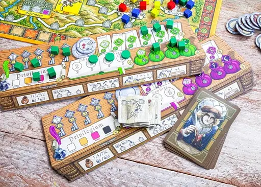 Настільна гра Pegasus Spiele Ганзейський союз: Повне видання (Hansa Teutonica Big Box) (англ., нім.) (PS029) - фото 4