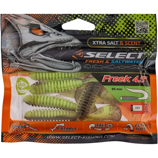 Силікон Select Freek 4.5" #242 (5 шт/уп) - фото 2