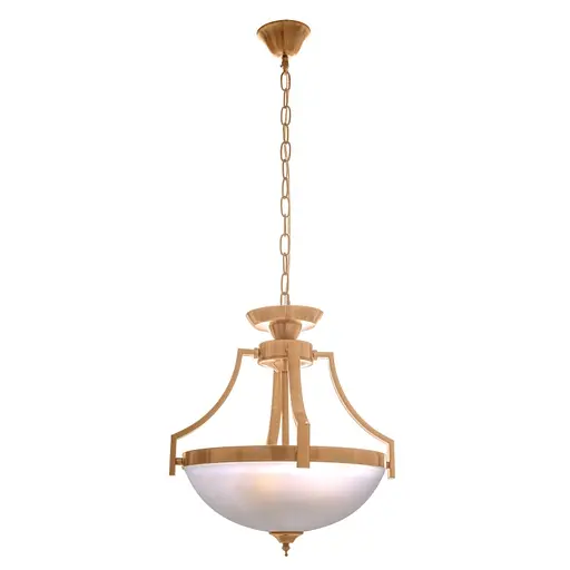 Люстра подвесная Brille в спальню E27 60W PB (BKL-482S/3) - фото 4