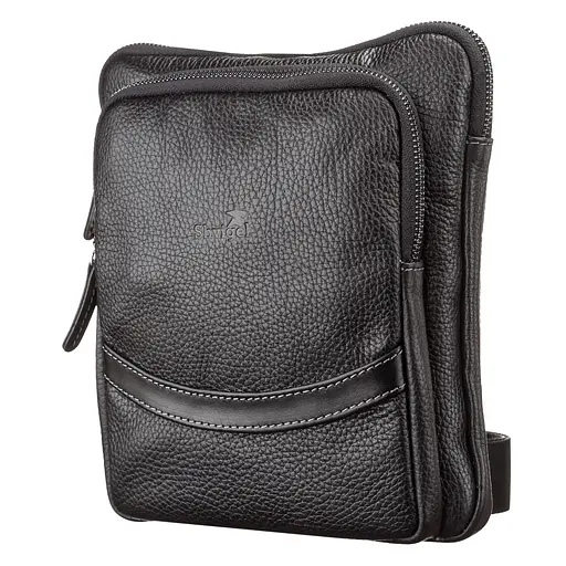 Сумка кожаная мужская SHVIGEL 22х24х4 см sum0012505 - фото 1