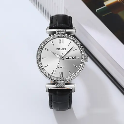 Наручний годинник жіночий 2090SISI Silver-Silver Skmei acs0030303 - фото 3