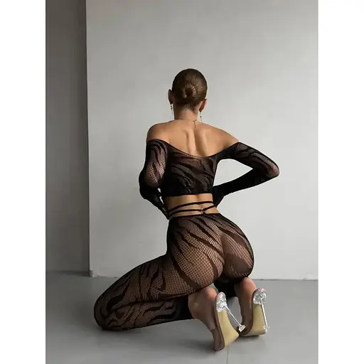 Бодістокінг, Боді сітка, Комбінезон Еротична білизна - фото 5