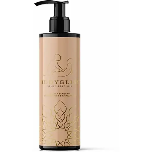 Масажне масло BodyGliss Silky Soft Oil Strawberry Champagne 150 мл