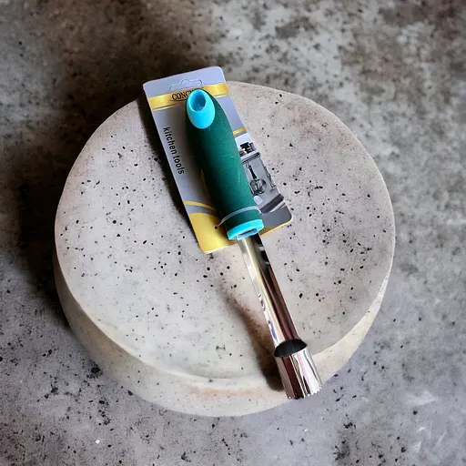 Нож для удаления сердцевин с картофеля и яблок с силиконовой ручкой, Kitchen Master 86504 - фото 7