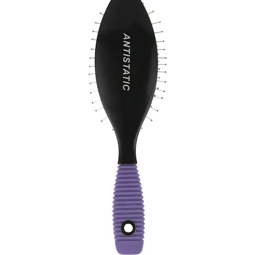 Щетка массажная для волос SPL 8582S, фиолетовая - фото 2