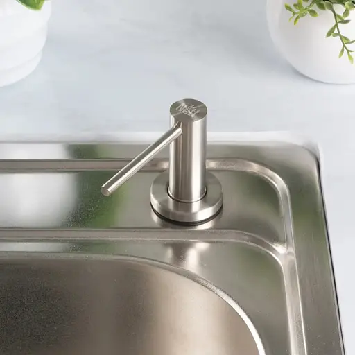 Комплект кухоннї мийки та змішувача з нержавіючої сталі NS-7848, Нержавіюча сталь - фото 4