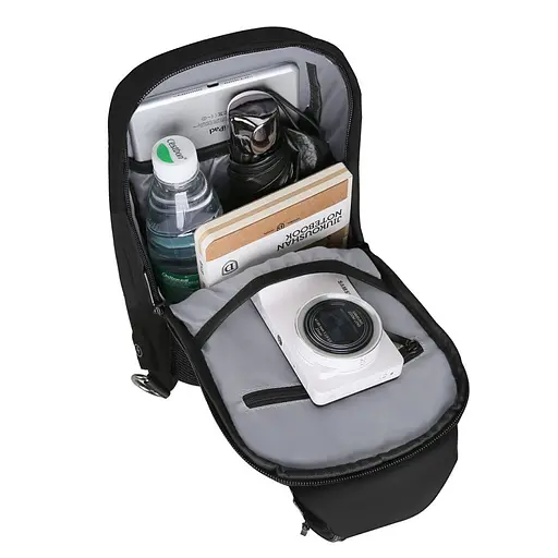 Рюкзак Mark Ryden с одной лямкой MR7056 с отделением для планшета 9.7 Черный - фото 5