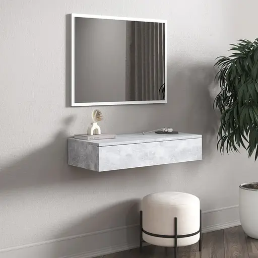 Туалетний столик VAYS М-44 навісний бетон