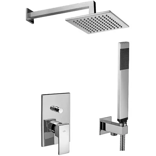 Душевая система скрытого монтажа Paffoni KIT LES015 CR, Хром - фото 1