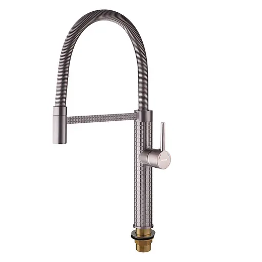 Смеситель для кухни Mixxus Premium Spark 017 graphite MI6970 Графит - фото 2