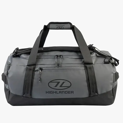 Дорожня сумка Highlander водозахисна Hauler Duffel 45L Dark Grey (DB132-DGY) (931676)