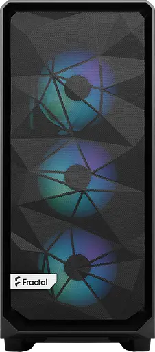 Корпус Fractal Design Meshify 2 Compact Lite RGB Black (FD-C-MEL2C-05) - фото 2