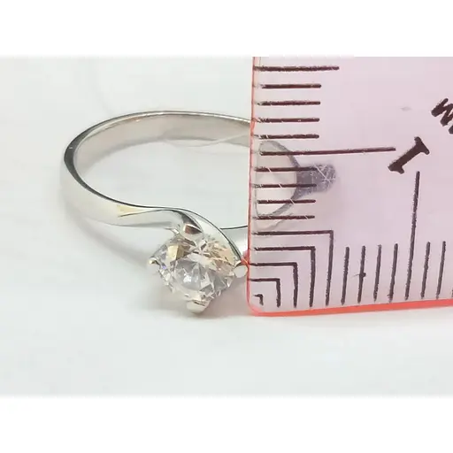 Срібне кільце Qvaliz з фіанітом. 901-00783/16 18 - фото 5