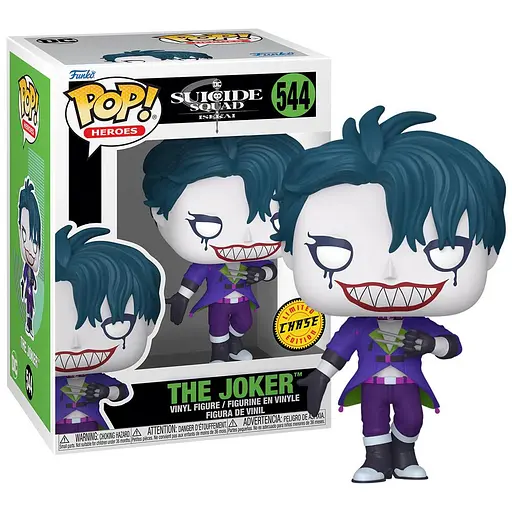 Фігурка Funko Pop ДС: Загін самогубців Джокер DC: Suicide Squad Joker Chase 10 см FP DC J C 544