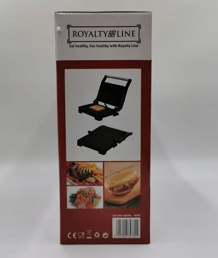 Электрическая бутербродница гриль Royalty line grill plate ST-1000.869.1 с керамическим покрытием - фото 2