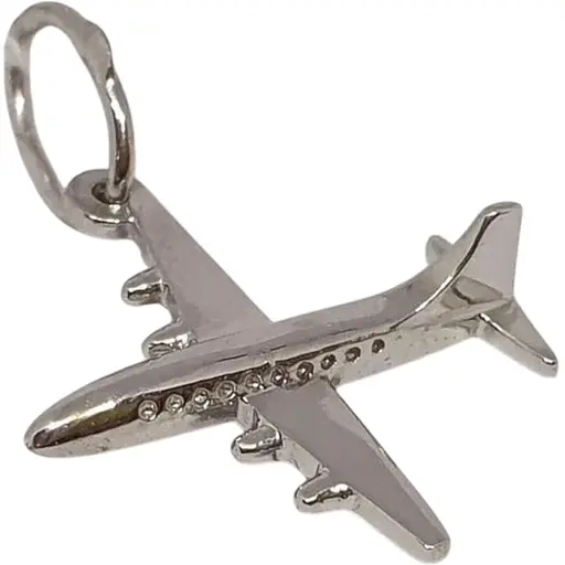 Срібна підвіска Vegas Літак. 30057Р