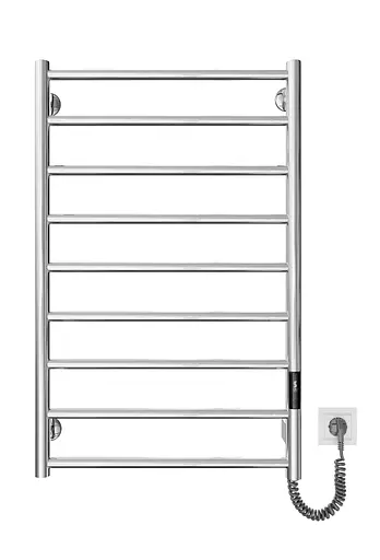 Электрический полотенцесушитель Mario Урбан-I 810x500/85 TR K 2.0 таймер-регулятор 2.3.8300.10.Р, Хром, универсальное (коннектор), Электронный - фото 3