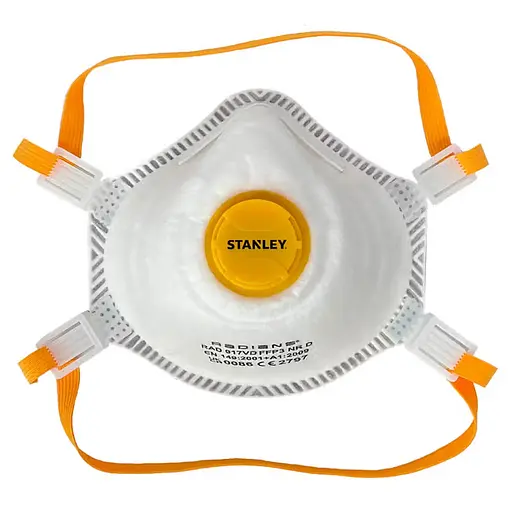 Респиратор твердых частиц с клапаном Stanley 2 шт. (SYFFP32PKB)