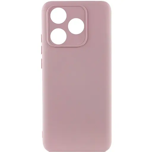 Чехол Silicone Cover Lakshmi Full Camera (A) для TECNO Spark 10 Розовый / Pink Sand