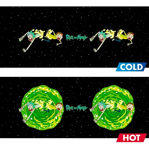 Чашка хамелеон Rick and Morty Portal (Рік і Морті) 320 мл - фото 5