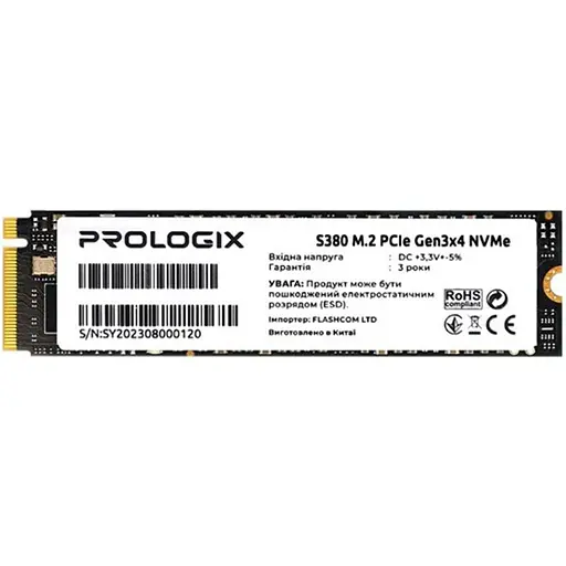 SSD накопитель Prologix S380 256GB (PRO256GS380) [119334]