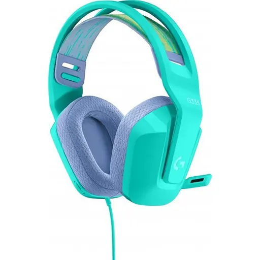 Комп'ютерна гарнітура Logitech G335 Wired Gaming Mint (981-001024) - фото 2