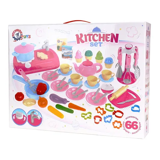 Іграшка "Кухня з набором посуду ТехноК", арт. 7280TXK - фото 2