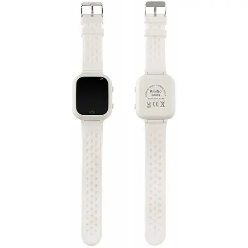 Smart Watch AmiGo GO009 Camera+LED WIFI White UA UCRF - фото 2