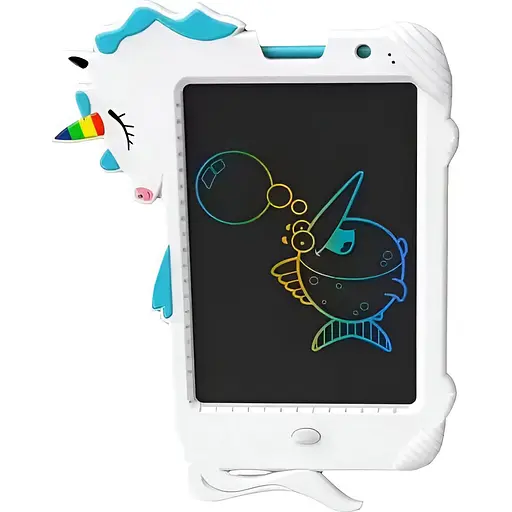 Планшет для малювання DK Kids Pad 10" Color Unicorn Blue (115832) - фото 2