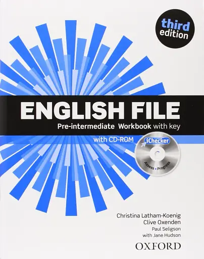 English File Pre-intermediate. Workbook with key and iChecker