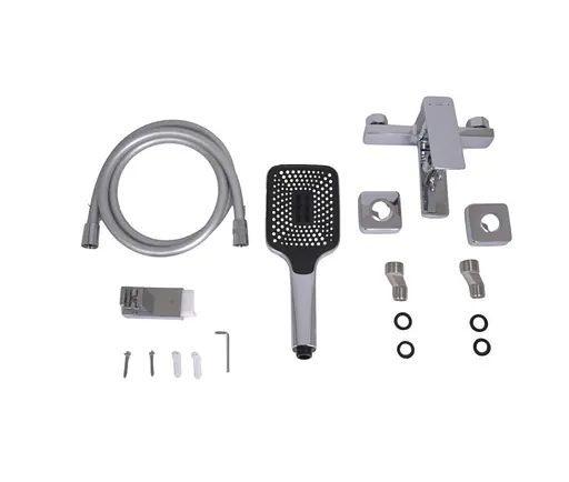 Смеситель для ванной Qtap Capricorn, Chrome (k35) с душевым гарнитуром QTCAP3060102C48222 - фото 4