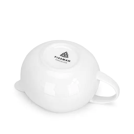 Сливочник Fissman Horeca 220 мл білий (14114) - фото 3
