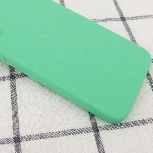 Чохол Epik Silicone Case Square Full Camera Protective AA NOLOGO для Apple iPhone 7/8/SE 2020 4.7 Зелений/Spearmint - фото 2