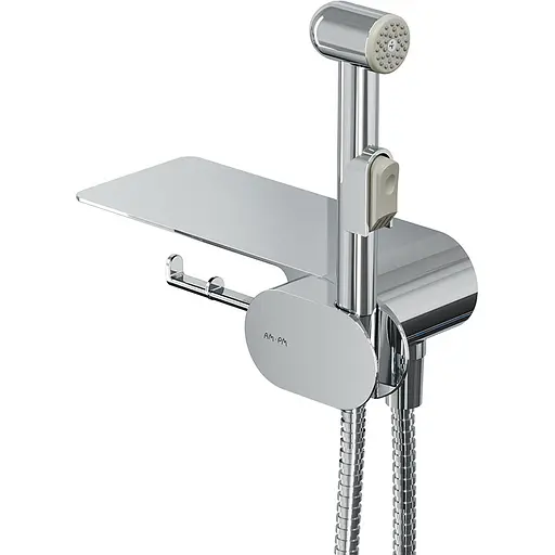 Душевой гарнитур AM.PM Like с гигиеническим душем и полкой F0202600 - фото 1