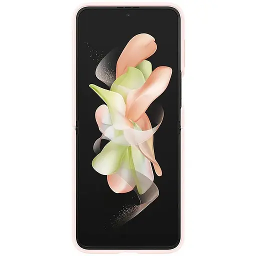 Оригінальний силіконовий чохол із кільцем Samsung для Galaxy Z Flip4 Silicone Cover with Ring Pink EF-PF721TPEGUA - фото 8