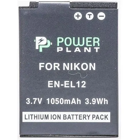 Аккумулятор PowerPlant EN-EL12 для Nikon (DV00DV1242)