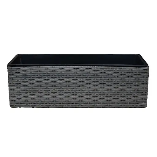 Кашпо Engard балконное из искусственного ротанга 60x18x18 см (HA-13) - фото 3