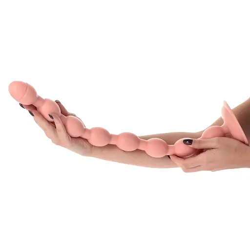 Анальная пробка для фистинга Toyz4lovers Taranaki 52 см (телесный) - фото 5