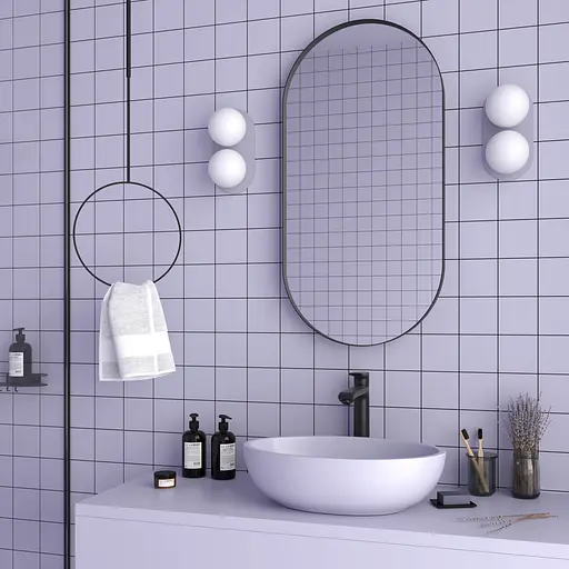 Зеркало с подсветкой Babich Studio Mirror - Black (RAL 9005) - фото 4