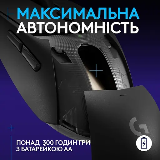 Бездротова миша Logitech G309 Lightspeed Wireless Black (910-007199) - фото 5