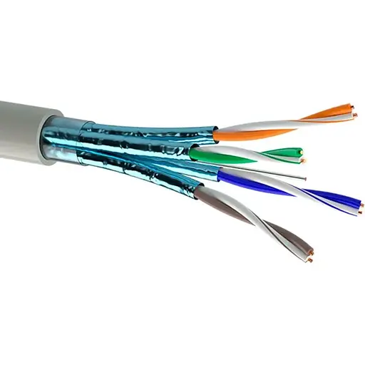 Кабель Одескабель КПпВонг-HF-ВПЕ (500) 4x2x0,56 (U/FTP-cat.6A LSOH), CU, екран., для внутр. робіт, 305м