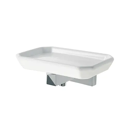 Мыльница Stilhaus Diva керамическая настенная DV0908, Белый - фото 1