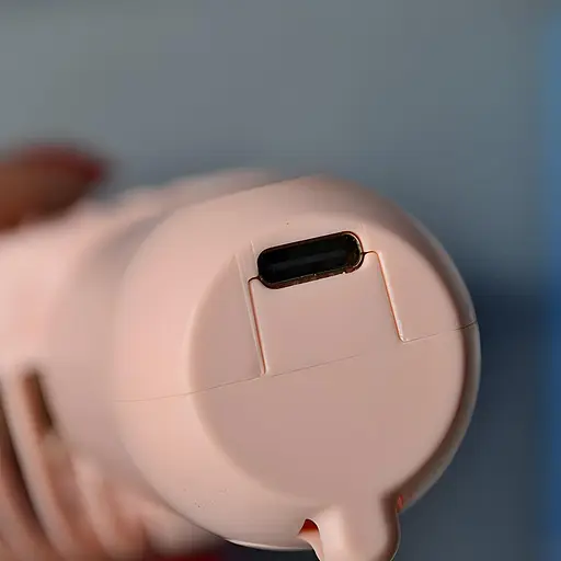 Дитячий портативний USB-вентилятор на акумуляторі рожевий (TML-266) - фото 6