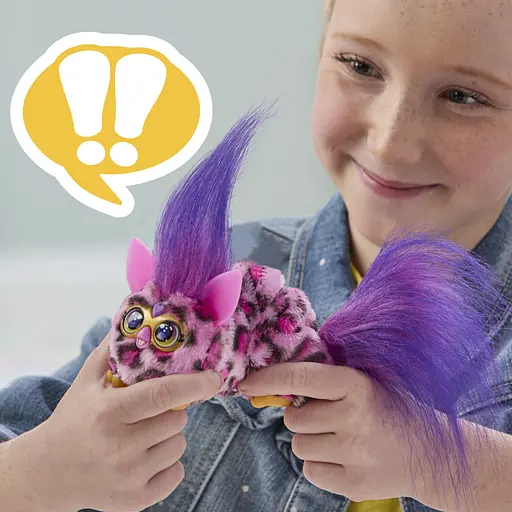  Іграшка інтерактивна Hasbro Furby DJ Furblets Kitt-Ee-Luv Mini Electronic Plush Toy (G1785) - фото 3