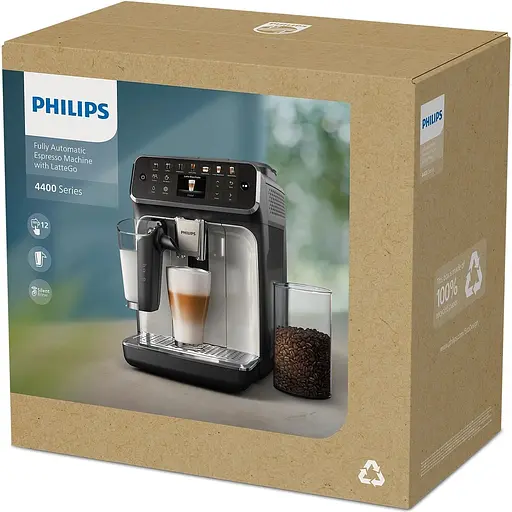Кавомашина Philips LatteGo 4400 (EP4443/70) - фото 6