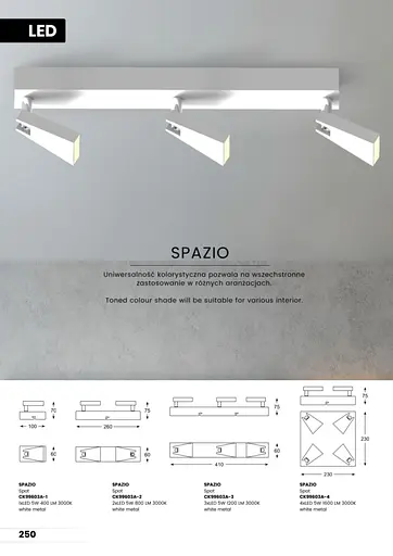 Спот Zuma Line CK99603A-2 SPAZIO - фото 3