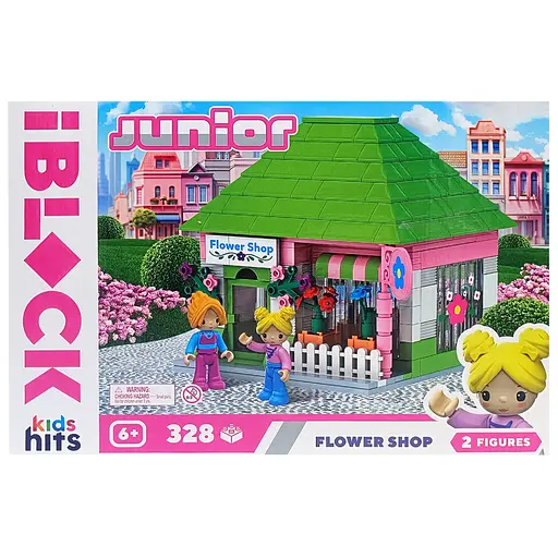 Конструктор детский "Цветочный магазин" KH08/013/11, 328 деталей
