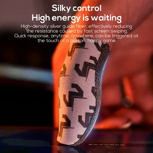 Ігрові сенсорні напальчники для гри на телефоні, смартфоні айфоні планшет Memo FS02 (18546) - фото 7