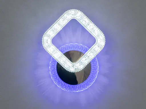 Світильник з кольоровою підсвіткою, 20W, золото - фото 3