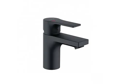 Змішувач для умивальника одноважільний 75 Kludi Zenta чoрный мат 483893965 - фото 1
